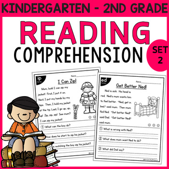 Preview of reading comprehension worksheets 1st grade  End of Year & Summer Activity