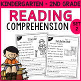 reading comprehension worksheets 1st grade  End of Year & 