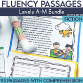 Kindergarten-2nd Grade Reading Fluency Passages Bundle | L