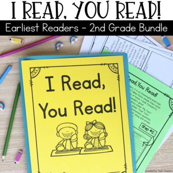 Preview of Kindergarten- 2nd Grade Reading Homework Bundle | Passages and Comprehension