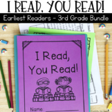 Kindergarten-3rd Grade Reading Homework Bundle | Passages 