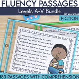 Kindergarten-5th Grade Reading Fluency Passages Bundle | L