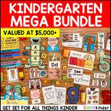 Kindergarten Activities MEGA Bundle: Alphabet, Readers, Cr