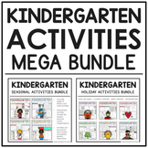Kindergarten Activities Mega Bundle (Seasons + Holidays)
