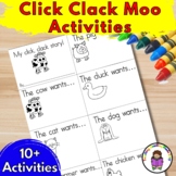 Click Clack Moo Cows that Type Activities | Worksheets and