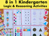 Kindergarten Activity Logic Puzzle Shapes Pattern Matching