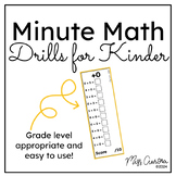 Kindergarten Addition & Subtraction 0-5 Fact Fluency, Minu