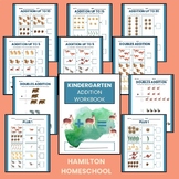 Kindergarten Addition Workbook Forest Nature Theme Math Wo