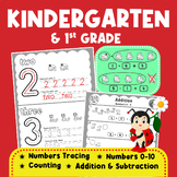 Kindergarten Addition and Subtraction within 10 Worksheets
