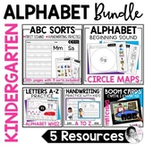 Kindergarten Alphabet Bundle | Letters, Sounds, Handwritin