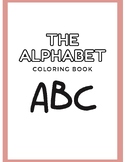 Kindergarten Alphabet Coloring Sheet Packet