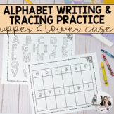 Kindergarten Alphabet Trace and Write | Alphabet Centres