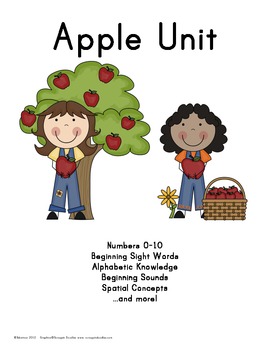 apple kindergarten activities