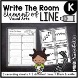 Kindergarten Art Element of LINE Write The Room