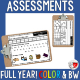 Kindergarten Assessments (Beginning, Middle, End of School Year)