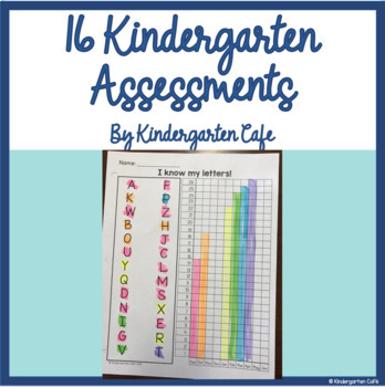 Preview of Kindergarten Assessments Printable