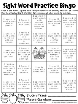 Kindergarten At Home Activities BINGO (COVID-19 Prep) | TPT