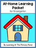 FREE Kindergarten At-Home Learning Packet