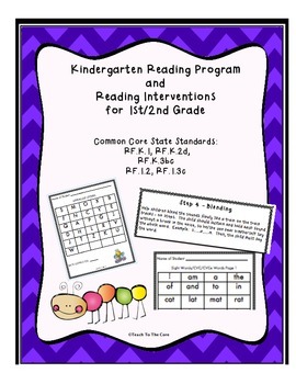 Preview of Reading Intervention Pack for Struggling Readers- K-6