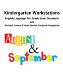 Kindergarten August & September Workstations