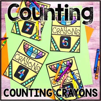 Kindergarten Back to School Math Center - Beginning of the Year - Counting