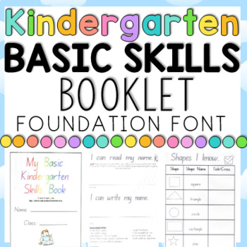 Preview of Kindergarten Basic Skills