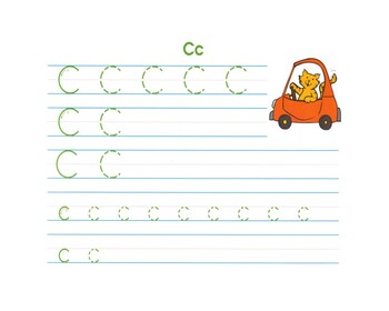 Kindergarten Beginning Handwriting Workbook by Tatya's Trove | TpT