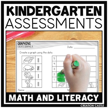 Preview of Kindergarten Beginning of the Year Assessments for Math and Literacy