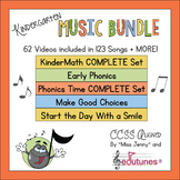 Kindergarten Music and Videos BUNDLE