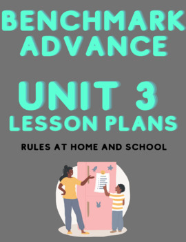 Preview of Kindergarten Benchmark Advance Florida: Unit 3