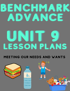 Preview of Kindergarten Benchmark Advance Florida: Unit 9