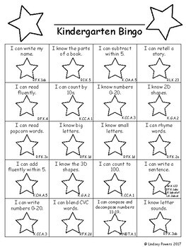 Kindergarten Bingo Data Walls by Lindsey Powers | TpT