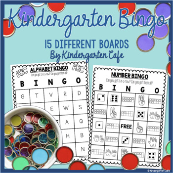 Preview of Kindergarten Bingo Games!