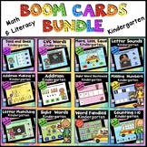 Kindergarten Math Boom Cards™ Literacy BUNDLE Digital Cent