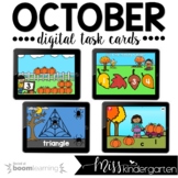 October Boom Cards™ for Kindergarten