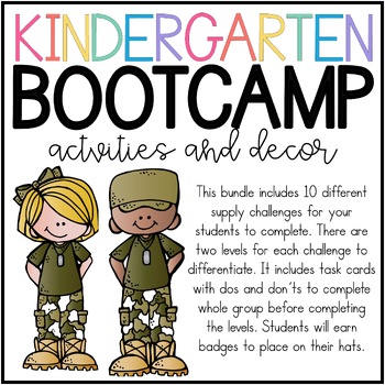 Preview of Kindergarten Bootcamp