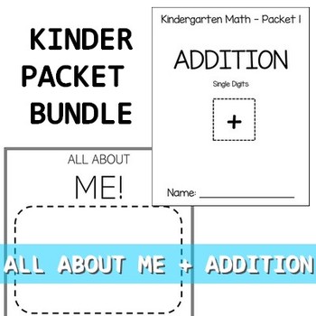 Preview of Kindergarten Bundle SPECIAL!