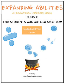 Preview of Kindergarten Bundle for Students with Autism 