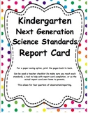 Kindergarten: CC LA, Math & NGSS Report Cards *UPDATED*