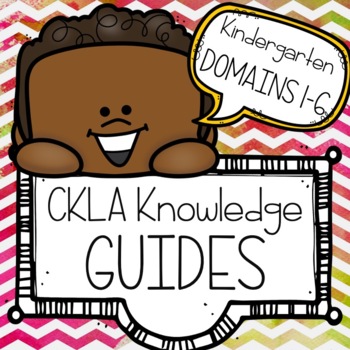 Preview of Kindergarten- CKLA Knowledge- Domains 1-6 GUIDES *Editable*