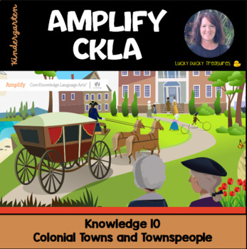 Preview of Kindergarten CKLA Knowledge 10 - Colonial Towns and Townspeople (2nd Edition)