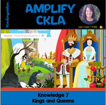 Preview of Kindergarten CKLA Knowledge 7 - Kings and Queens (2nd Edition)