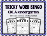 Kindergarten - CKLA Tricky Word Bingo