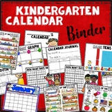 Kindergarten Calendar Binder - for student use