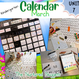 Kindergarten Calendar: March (Word Problems within 10)
