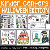 Kindergarten Centers {HALLOWEEN Centers} Math & Literacy Centers