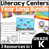 Kindergarten Literacy Center Bundle - Read & Write the Roo