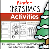 Kindergarten Christmas Activities