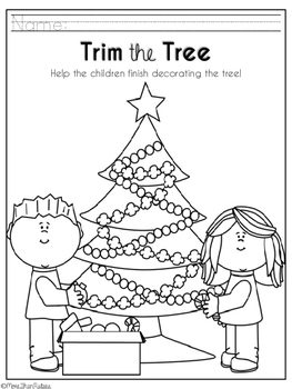 christmas activities for kindergarten