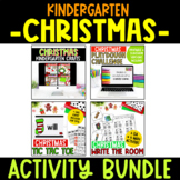 Kindergarten Christmas Activity Bundle